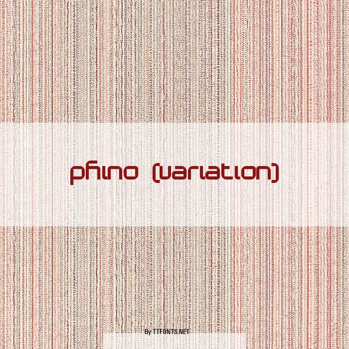 Phino (Variation) example